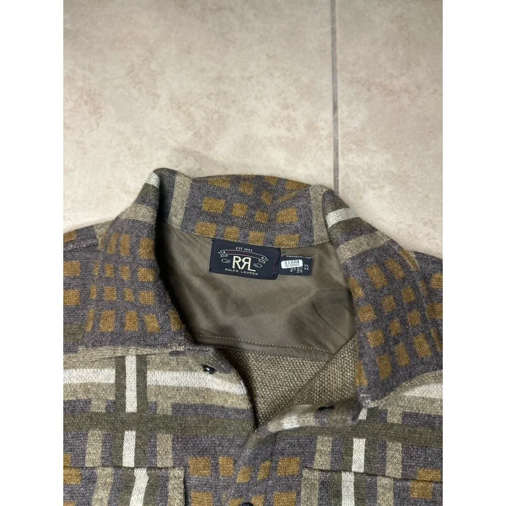 RRL Ralph Lauren Jacquard Overshirt 